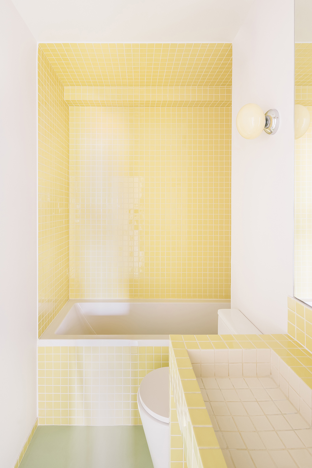Archisearch Architecture in Colour: Gruit Transforms Two Existing Apartments into a 100 m² Duplex Through Yellows and Blues in Bagnolet, France