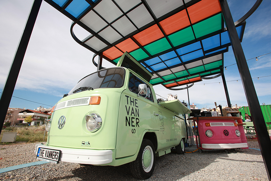 Archisearch Food Park Truck SKG: the first outdoor food truck park in Greece | K TZIMIKA ARCHITECTS