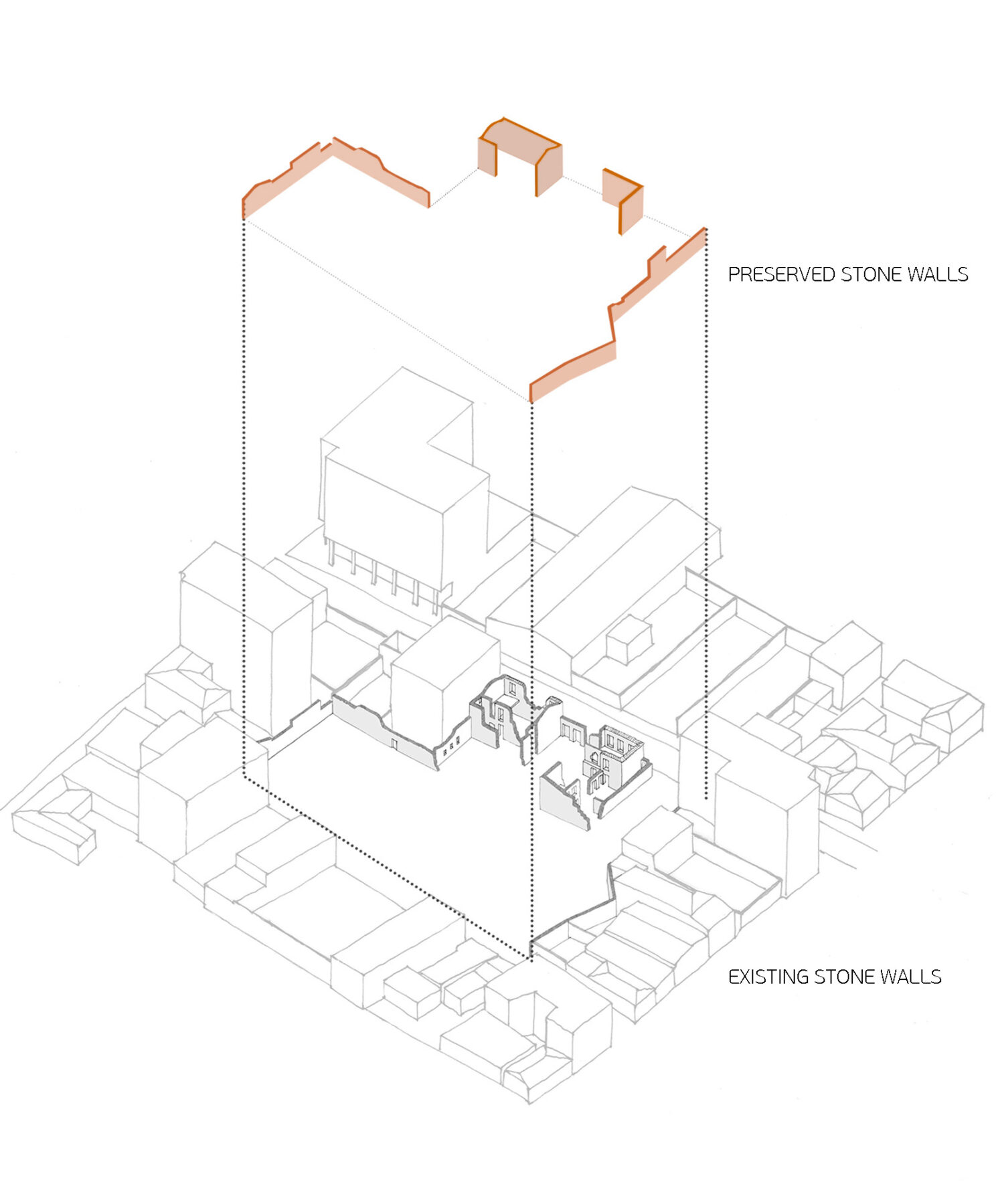 Archisearch Cooperative Construction Centre in Metaxourgeio, Athens | Diploma thesis project by Athina Maria Georgiadi, Thalassini Karali & Ourania Agoranou