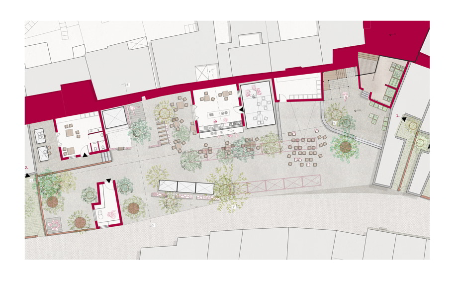 Archisearch Symbiosis with the wall: Interventions in a neighborhood of 