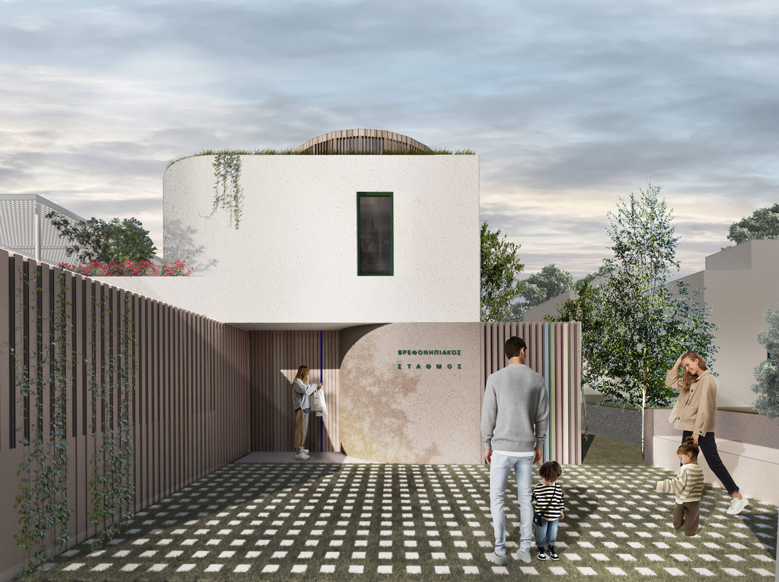 Archisearch Tic-Tac-Toe Kindergarten | by DIamantopoulou Maritina - DI Architecture Studio