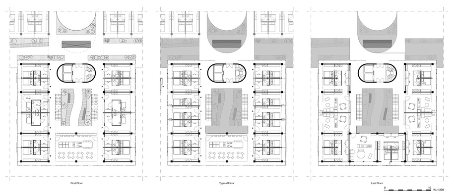 Archisearch Architectural competition for the new TEPAK Dormitories in Limassol, Cyprus - Honorable mention | by Eleni Alexi, Marilena Christodoulou, Elissavet Pasli, Angelos Shiamaris