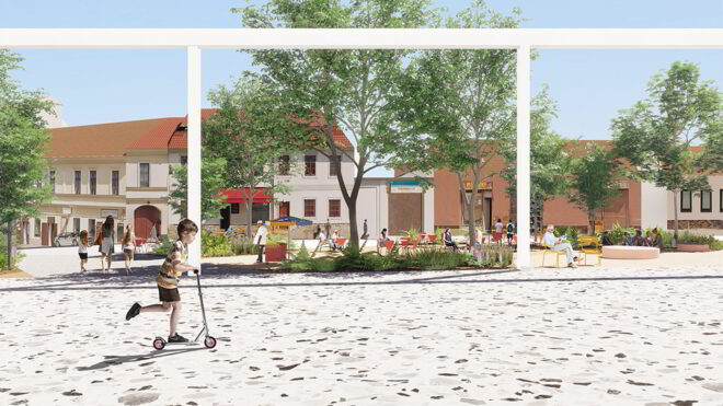 Archisearch - Urban-rural frame for Zbraslav Square in Prague Competition | Architects for Urbanity propose