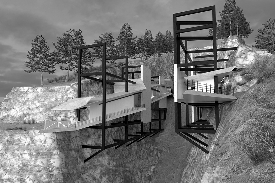 Archisearch Mixed Reality Museum for the Ancient Quarries of Penteli | Diploma Project by Giorgos Taliakis