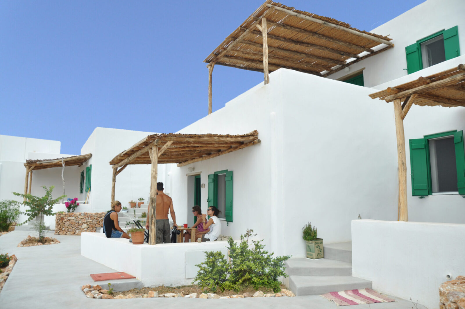 Archisearch ARGALIOS Guesthouse in Stavros, Donousa, Cyclades archipelago | Anka Arvanitidi - ECUALab
