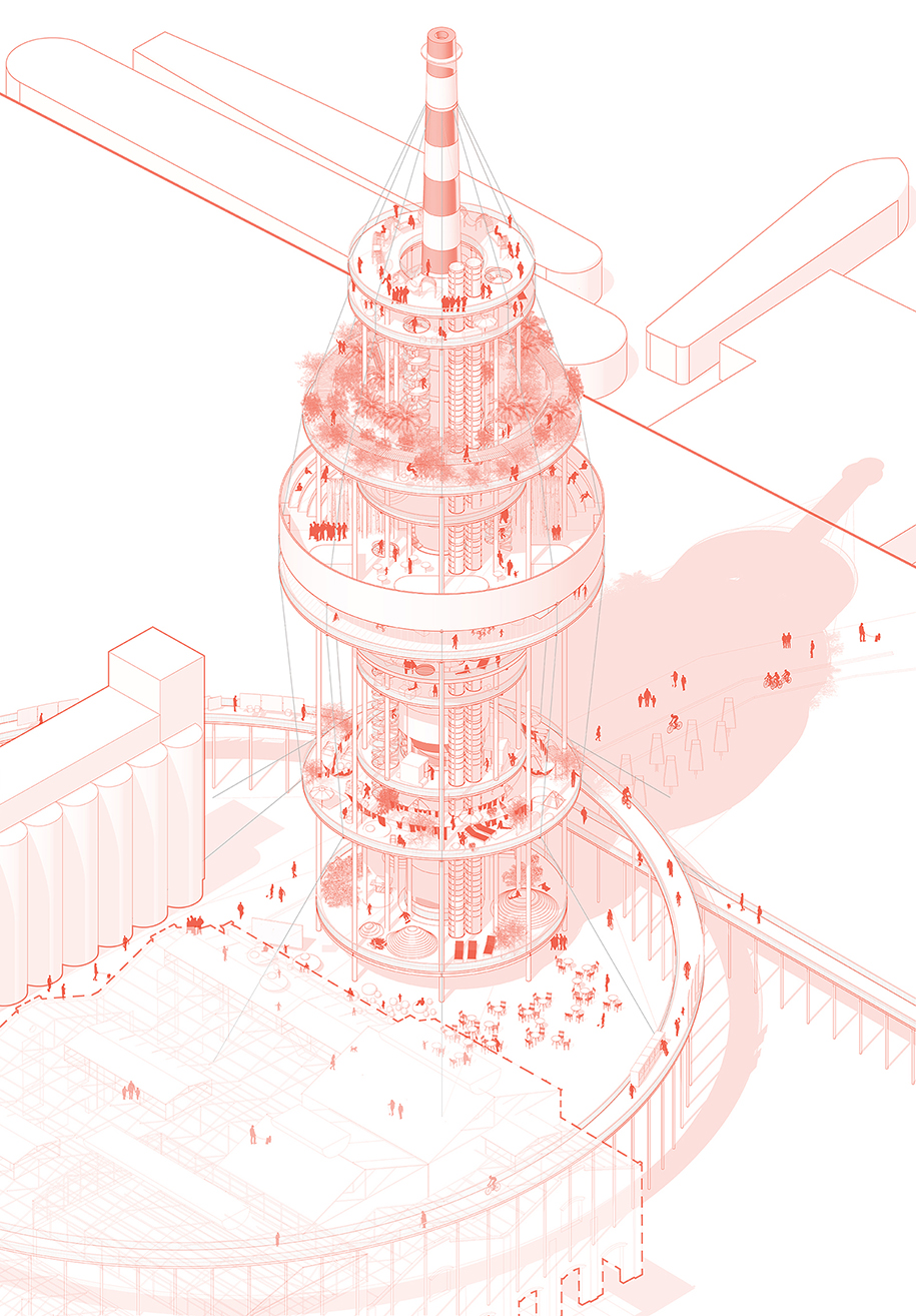 Archisearch FOUGARO: Public life scenarios on urban balconies | Diploma thesis by Eirini Bravou