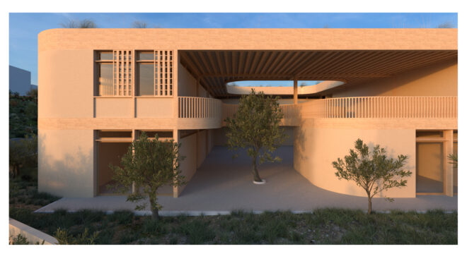 Archisearch - Βιοκλιματικό σχολικό συγκρότημα με φυσικά υλικά στις Βούτες Ηρακλείου | Διπλωματική εργασία της Τσατσάκη Στυλιανής