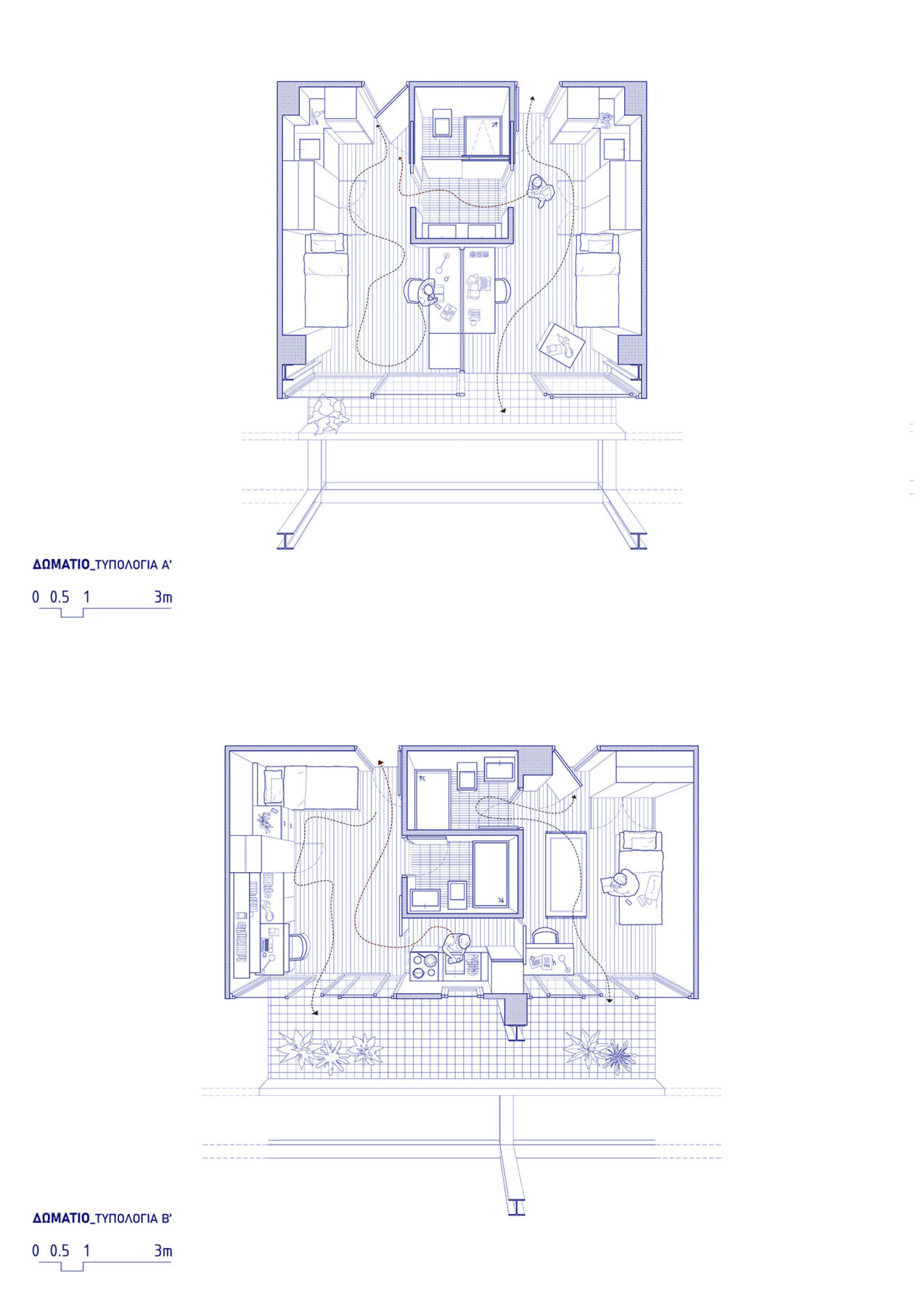 Archisearch Μετάβαση σε τέσσερις πράξεις_Επανάχρηση κτηρίου πρώην φοιτητικής εστίας Παντείου Πανεπιστημίου | διπλωματική εργασία από τη Μαργαρίτα Χατζημιχαήλ