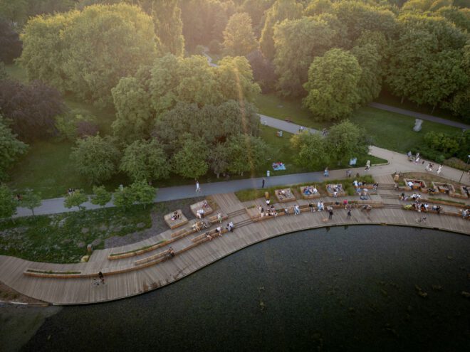 Archisearch - Design acupuncture - Modernization of Pole Mokotowskie Park in Warsaw | by WXCA
