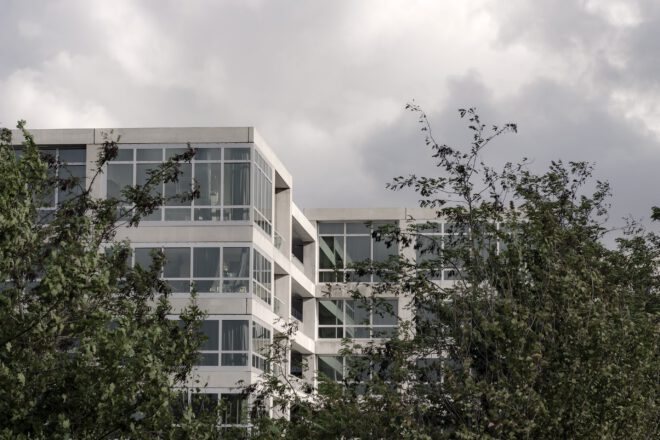 Archisearch - Bottière Chénaie in Nantes: a compact mixed-use building with a domestic vibe by KAAN Architecten