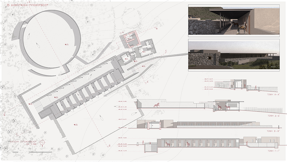 Archisearch Votyrides Metochi in Ano Merabello: Proposal for the restoration and development of mild forms of animal husbandry | Diploma project by Maria Angelopoulou & Christos Christides