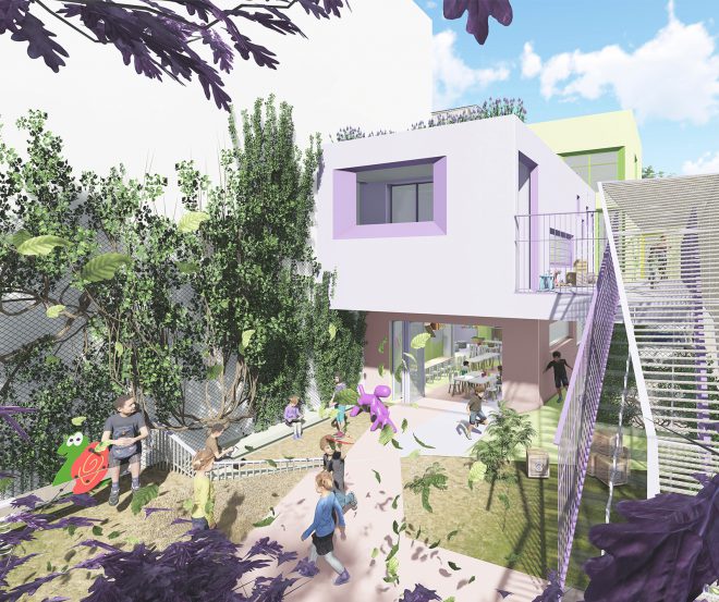 Archisearch Έπαινος στους Arsis Architects στον Ανοικτό Αρχιτεκτονικό Διαγωνισμό προσχεδίων για την επέκταση και προσθήκη ορόφου σε Βρεφονηπιακό Σταθμό