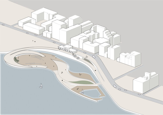 Archisearch COSTA NUOVA: expansion of the city of Patras on the sea front | Student project by Tsakas Nikolaos and Kouris Nikolaos