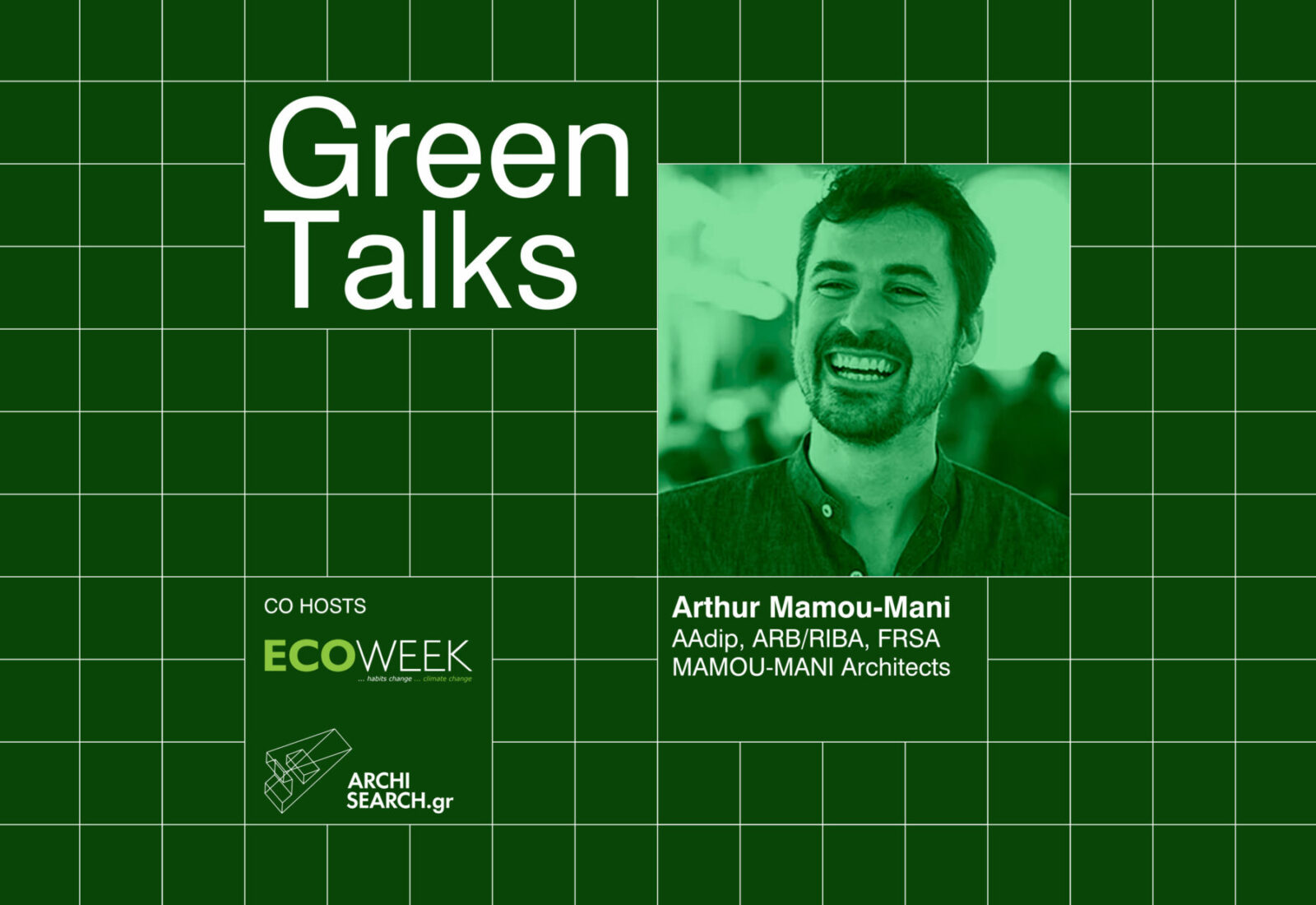 Archisearch Green talks by ECOWEEK & Archisearch.gr | Episode 1