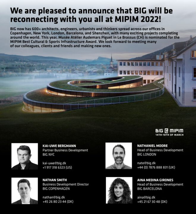 Archisearch Who to say hello to at MIPIM as an ARCHITECT?