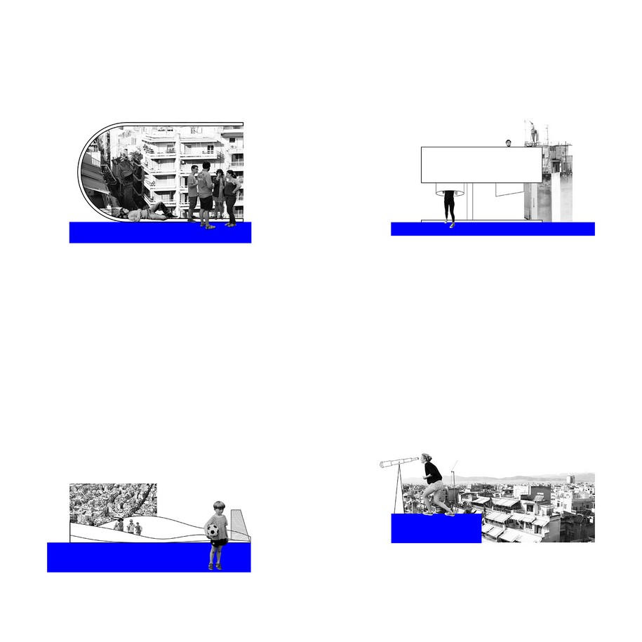 Archisearch Freeboards of an Urban Archipelago, Intervening on the Athenian Terrace / Student Project by Konstantinos Vlachoulis, Alexandros Makridis & Pappas Serafeim