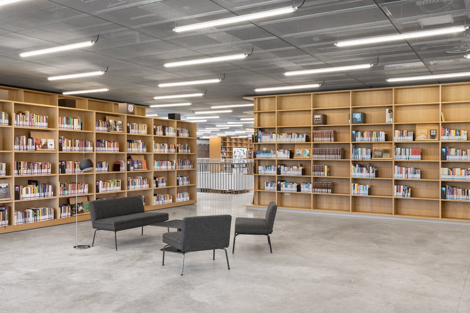 Archisearch KAAN Architecten completes Utopia, a Library and Academy for Performing Arts in Aalst, Belgium