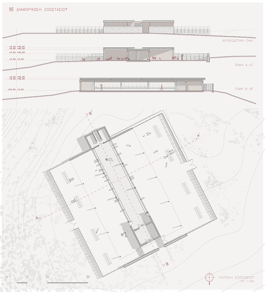 Archisearch Votyrides Metochi in Ano Merabello: Proposal for the restoration and development of mild forms of animal husbandry | Diploma project by Maria Angelopoulou & Christos Christides