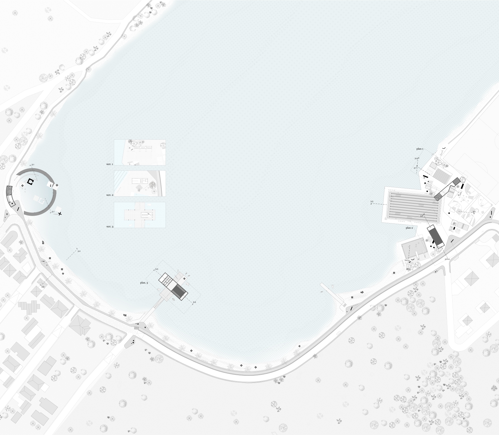 Archisearch Coast to Coast_ 3rd Prize - Porto Heli seafront design competition | by Object-e