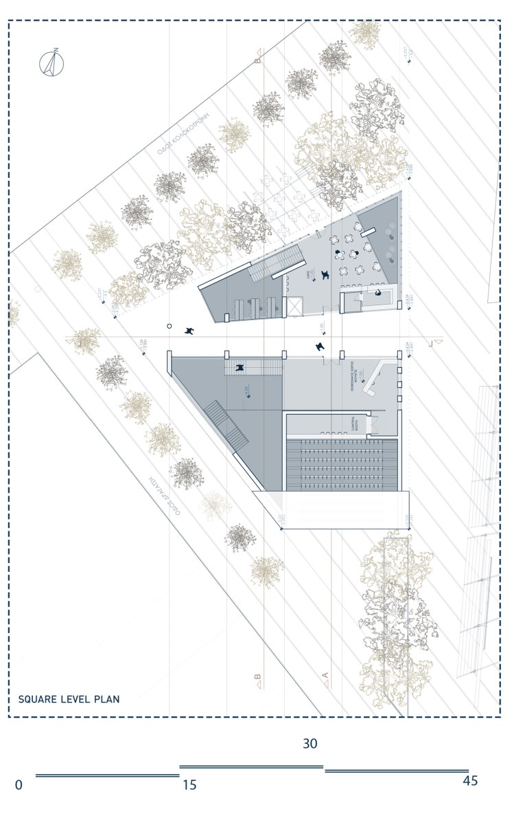 Archisearch Sustainable Urban Hub. A cultural oriented redesign of the central Square of Piraeus| Diploma Thesis by Lousi Gezekelian, Vasiliki Gkevrou