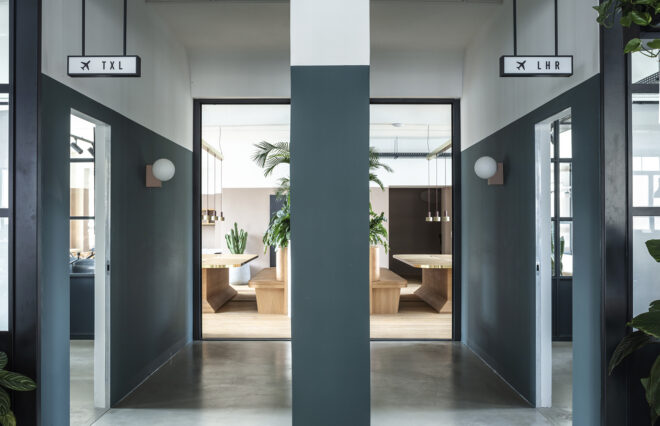 Archisearch - AIRHELP Berlin Headquarters | Frédéric Fourrichon Architecture with art direction of Alejandra Albarrán