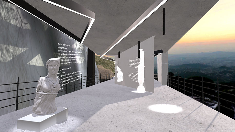 Archisearch Mixed Reality Museum for the Ancient Quarries of Penteli | Diploma Project by Giorgos Taliakis