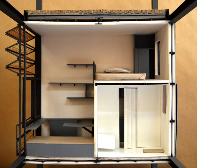 Archisearch Un_Box the Nomad: System of ephemeral housing units along the z-axis | Diploma Thesis by Athina Athanasiou & Melina Tsagkareli