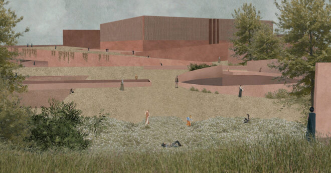 Archisearch - Ένας ιερός μονόλιθος_Σχεδιάζοντας έναν πολυθρησκειακό ναό στο παράκτιο μέτωπο του Μοσχάτου | Διπλωματική εργασία από την Αγγελική Μαρία Φανού