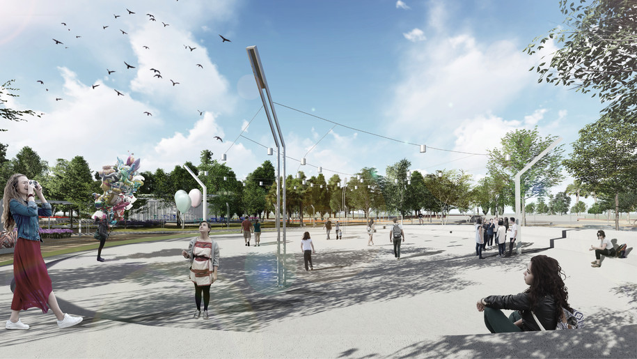 Archisearch Salina Park in Larnaca | 3rd place for Constantinos Kelpis, Luis Loizou, Ioanna Evagorou and Zach Hatziloukas