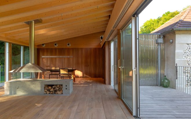 Archisearch - A Suspended House Open To Vexin Landscape by Atelier Victoria Migliore