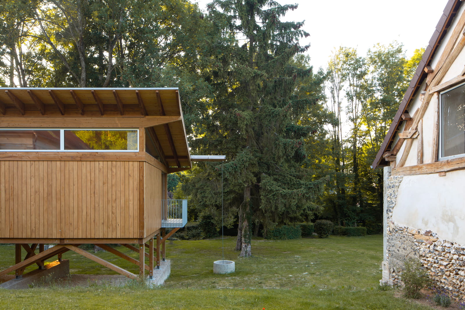 Archisearch A Suspended House Open To Vexin Landscape by Atelier Victoria Migliore