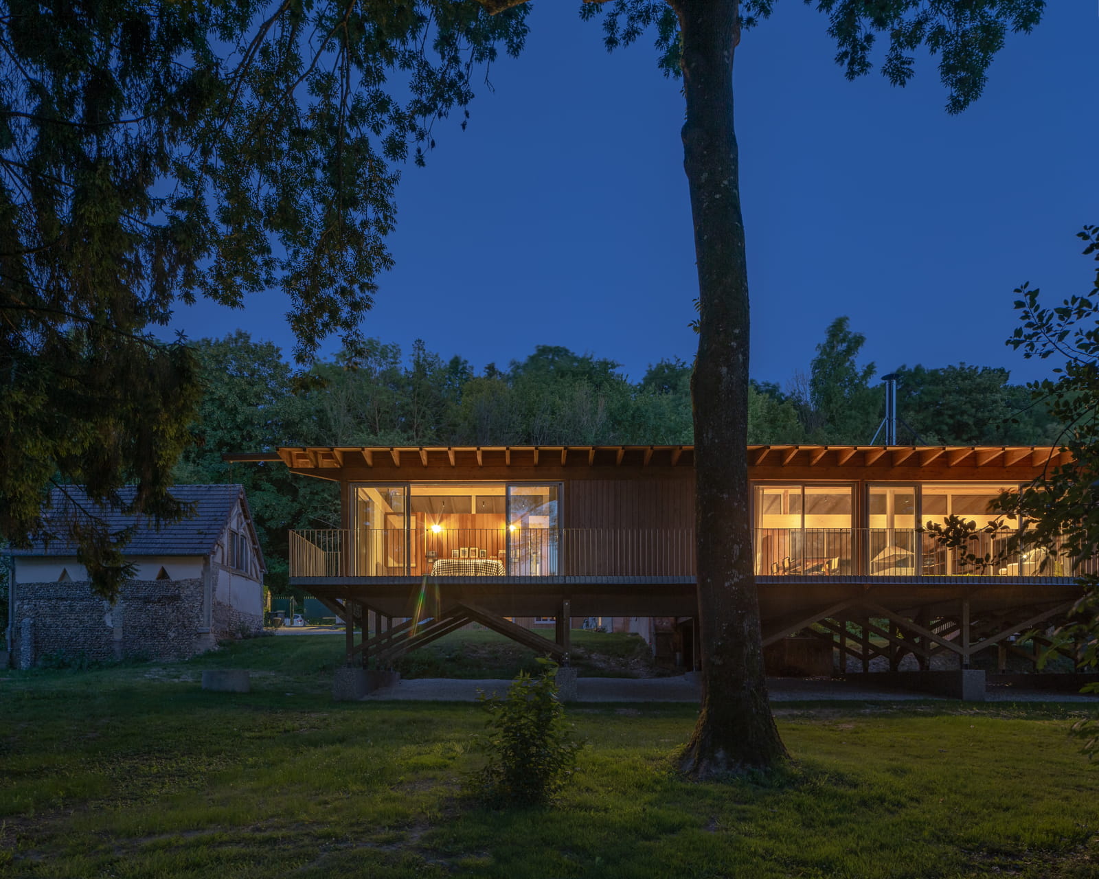 Archisearch A Suspended House Open To Vexin Landscape by Atelier Victoria Migliore
