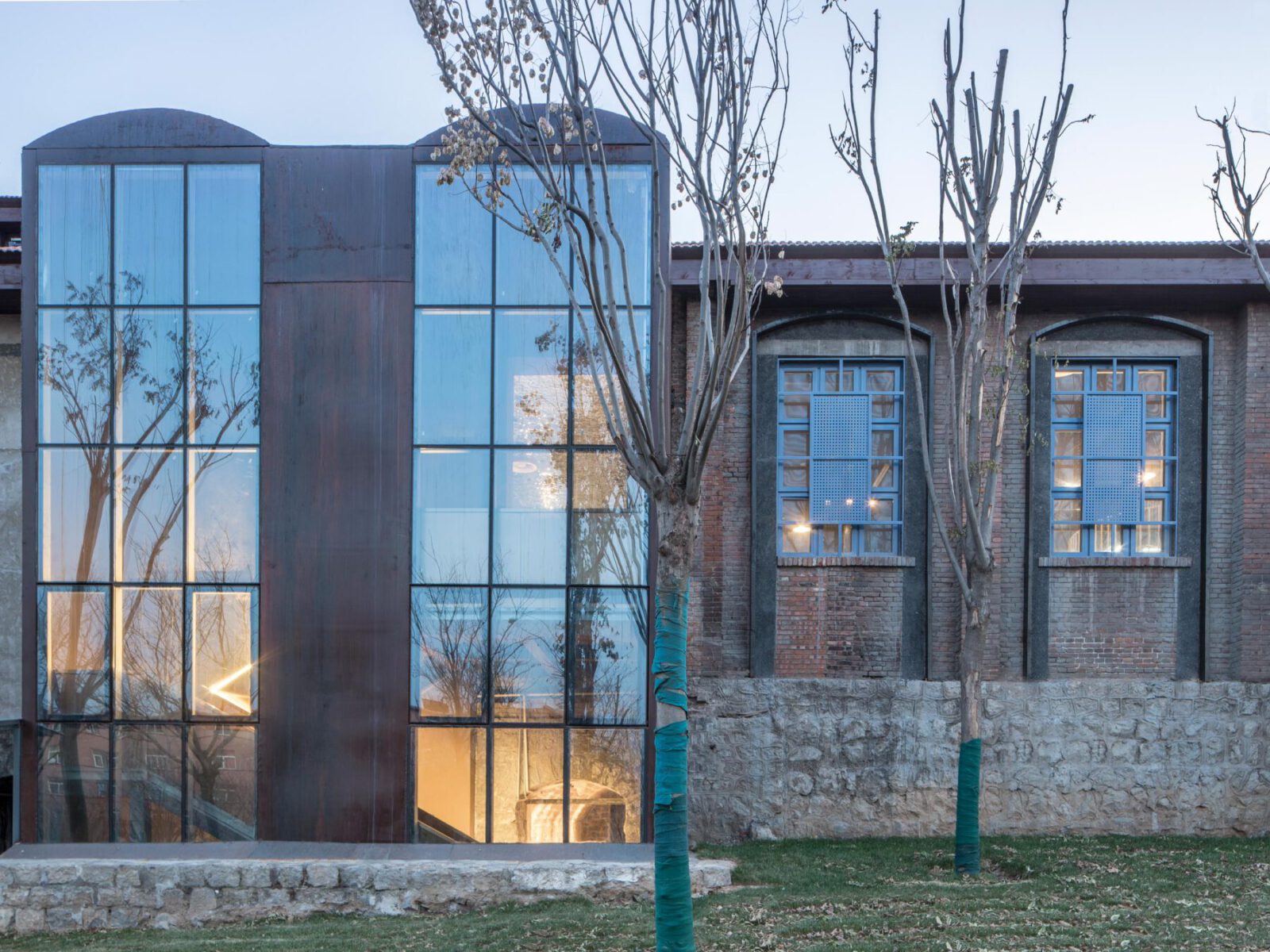 Archisearch Architect Aurelien Chen reinterprets China’s 'Red Era' in the refurbishment of 'Former miner’s canteen' in Shijiazhuang, China