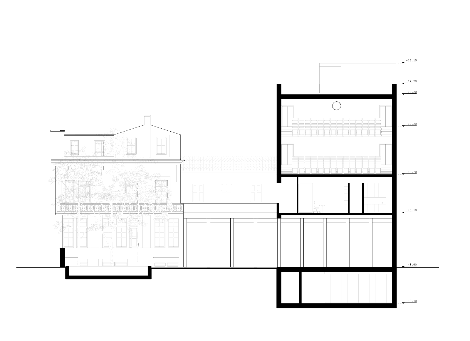 Archisearch Αποκατάσταση και Επέκταση του Καρραδείου κτηρίου στη Χίο | 3ο βραβείο για την πρόταση του Studio Ephyra