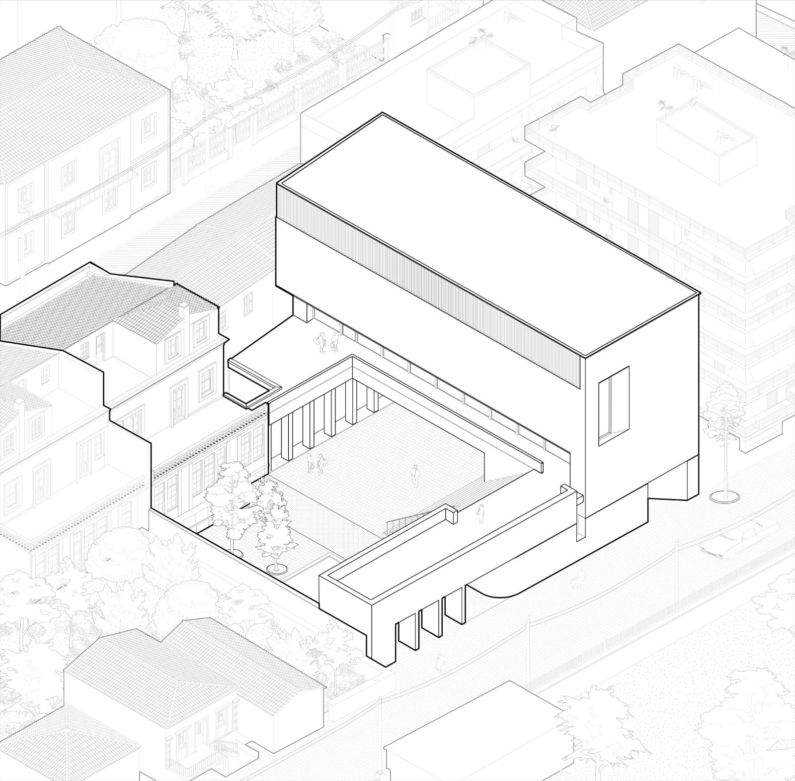 Archisearch Αποκατάσταση και Επέκταση του Καρραδείου κτηρίου στη Χίο | 3ο βραβείο για την πρόταση του Studio Ephyra
