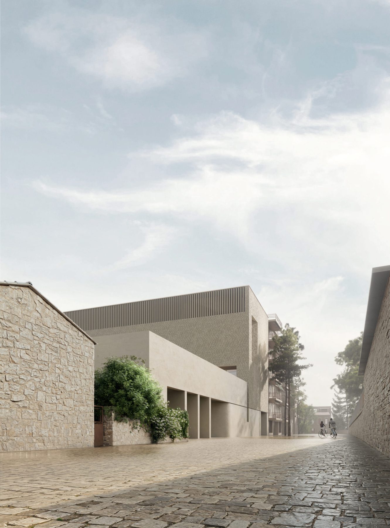 Archisearch Αποκατάσταση και Επέκταση του Καρραδείου κτηρίου στη Χίο | 3ο βραβείο για την πρόταση του Studio Ephyra