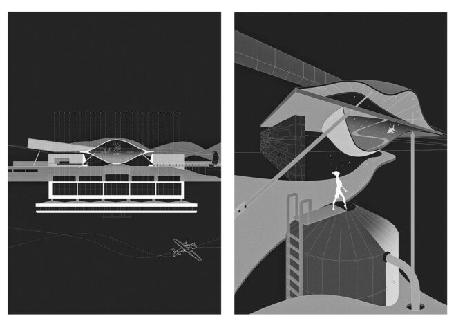 Archisearch Former international airport of Greece, as a case of a mechanism of the local area: Aquarium and Urban Cultivation Center | Diploma thesis by Christos Grapas