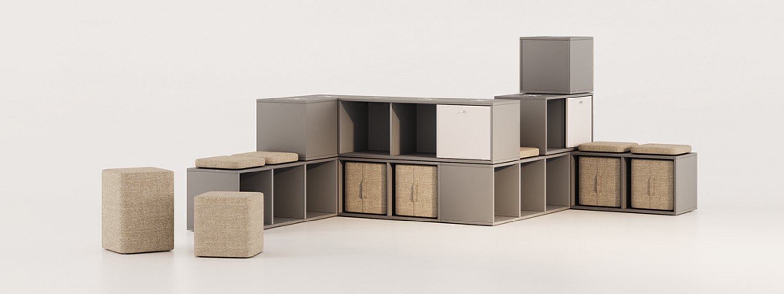 Archisearch To OXO της SATO είναι ένα σύστημα κινητών και ευέλικτων μονάδων που κατασκευάζουν εξατομικευμένες λύσεις
