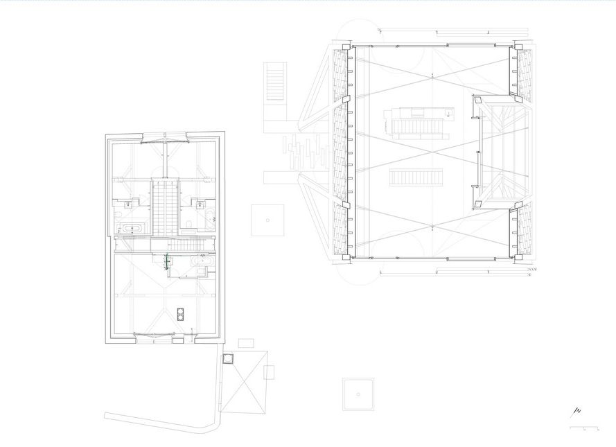 Archisearch Shared living spaces by dieterdietz.org nestle in the Swiss rural landscape