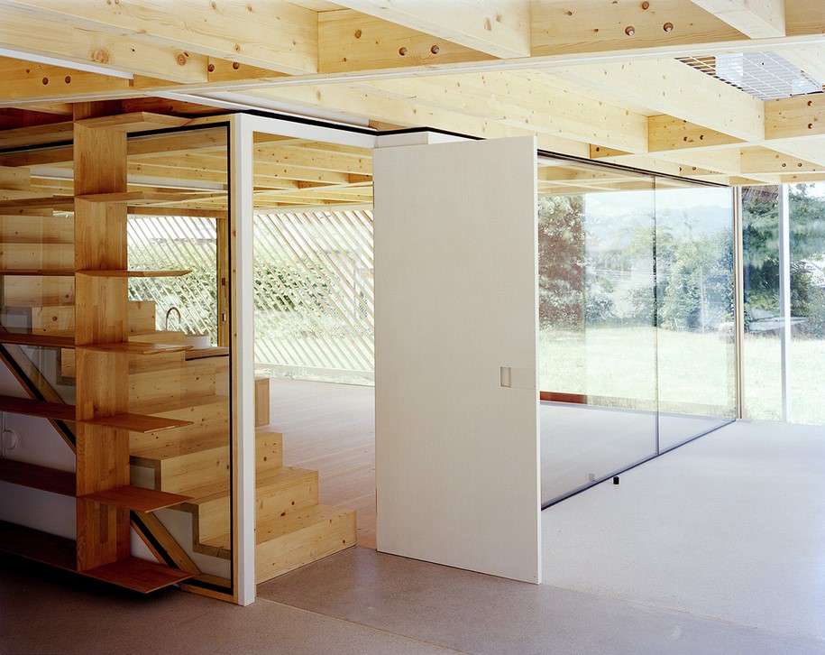 Archisearch Shared living spaces by dieterdietz.org nestle in the Swiss rural landscape