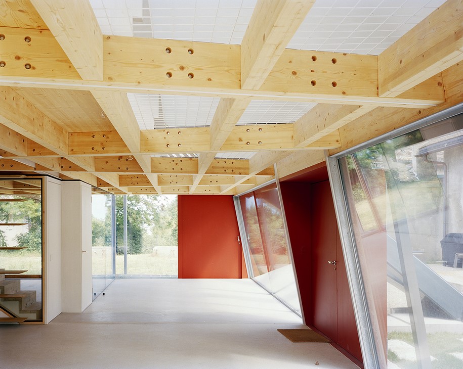 Archisearch Shared living spaces by dieterdietz.org nestle in the Swiss rural landscape