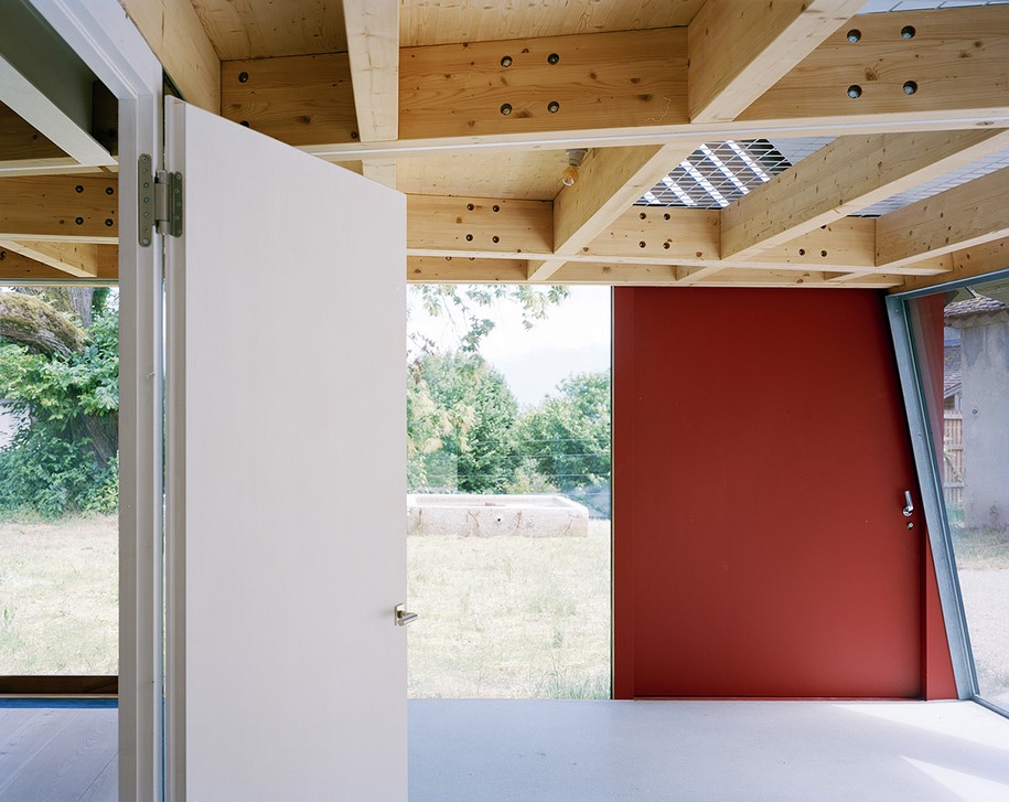 Archisearch Shared living spaces by dieterdietz.org nestle in the Swiss rural landscape