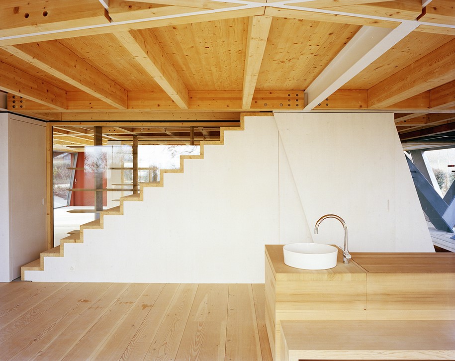 Archisearch Shared living spaces by dieterdietz.org nestle in the Swiss rural landscape