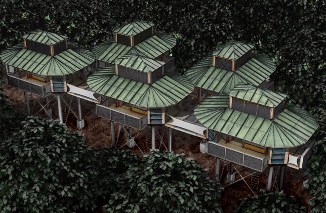 Archisearch - Treehouse micro-home in Southern Costa Rica | by  Dimitris Andritsogianis