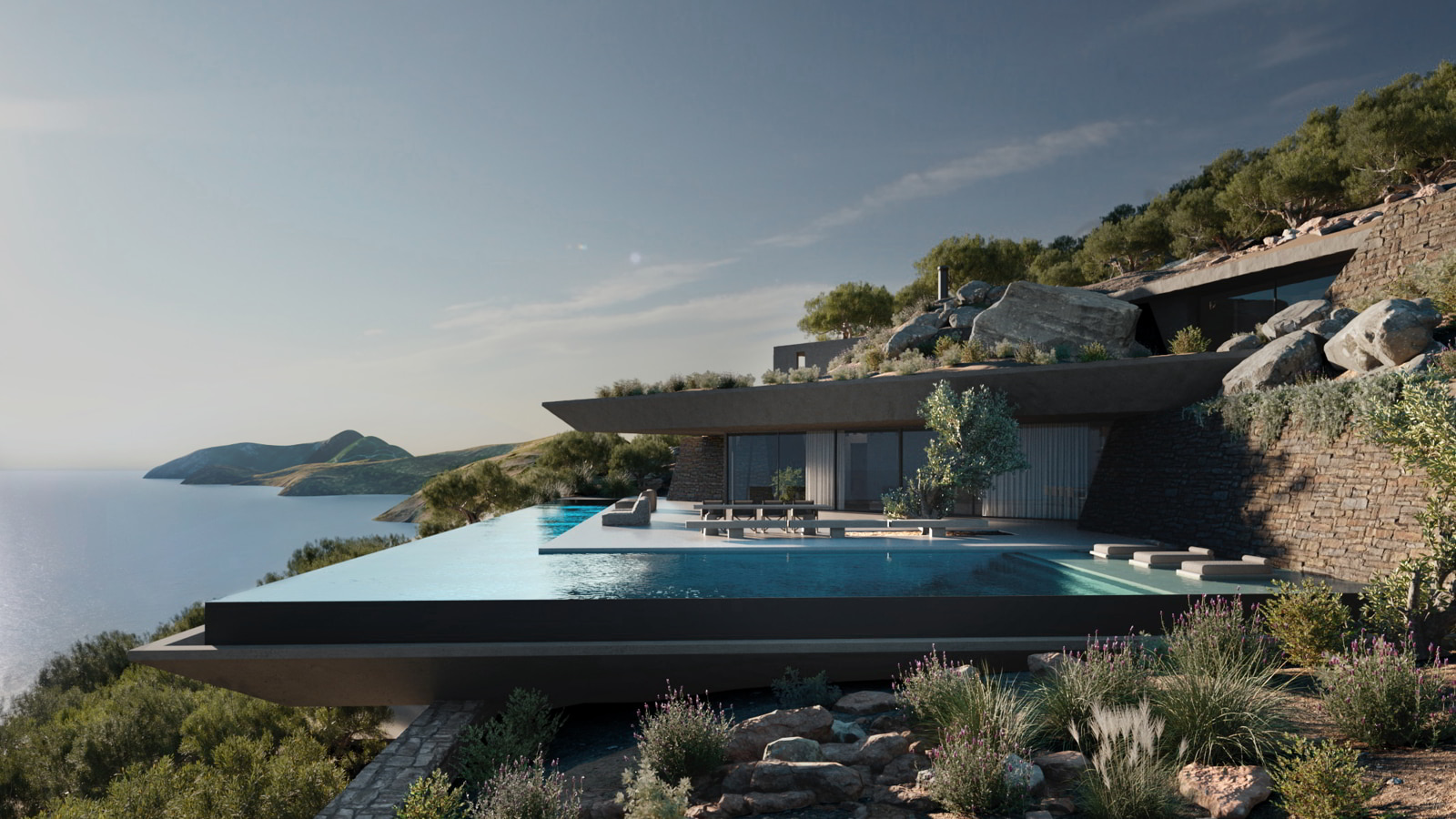 Archisearch Villa V in Corfu awarded with Merit at GRAIL Awards 2024 | by Aristides Dallas Architects