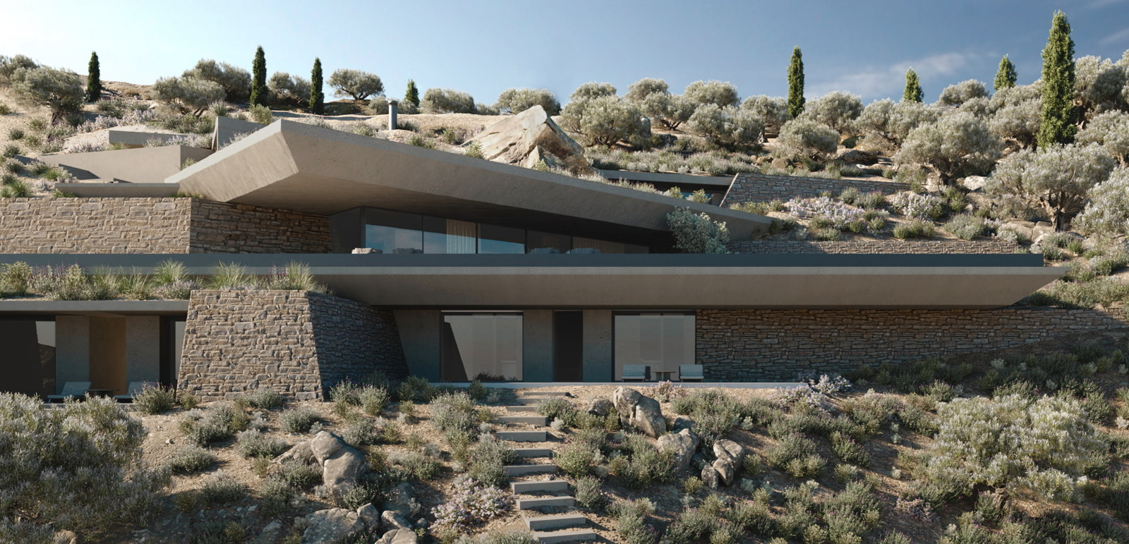 Archisearch Villa V in Corfu awarded with Merit at GRAIL Awards 2024 | by Aristides Dallas Architects