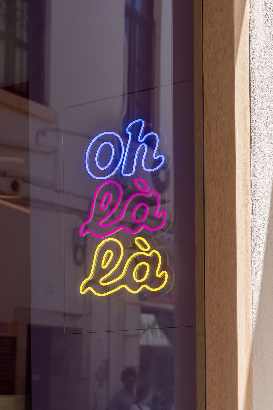 Archisearch Puzzle Interior Design designs Oh La La as a funky disruption in the historic urban fabric of Chania