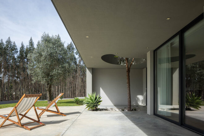 Archisearch - The house that is almost green has a tree that pierces the roof | by PSB arquitectos