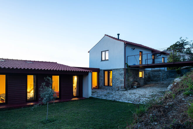 Archisearch - A House made of Colours: Casa do Castanheiro in Portugal | by Luppa Architects