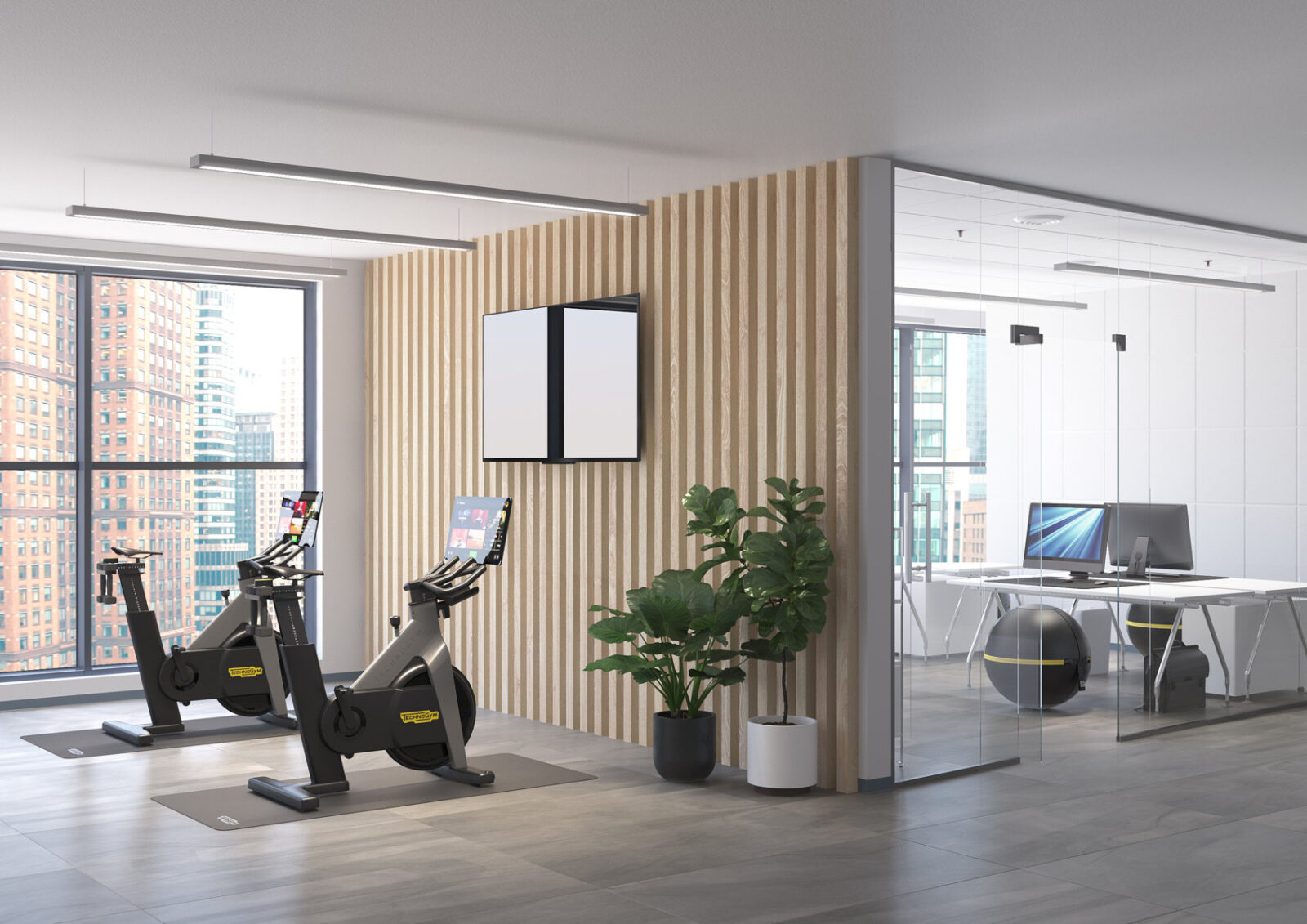 Archisearch Technogym Interior Design: At the Architect’s Service